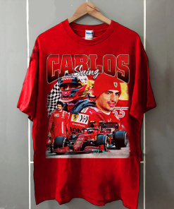 Carlos Sainz Shirt, Formula One Shirt, Classic…