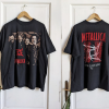 Metallica T-Shirt, Vintage Band Tee Metallica, Unisex Shirt, 70’s 80’s Music T-Shirt