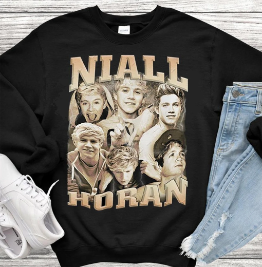 Niall Horan Retro shirt, Niall Horan Vintage 90s T Shirt,One Direction, The Show Album Track List Shirt, Niall Horan 1D singer music t shirt