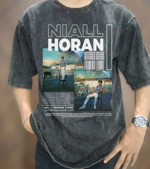 Vintage Niall Horan T-shirt, Vintage Wash Niall Horan Acid Wash Oversize T-Shirt, Niall Horan Retro Shirt, Niall Horan 2023 Tour Shirt