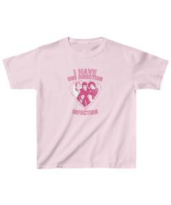 Pink One Direction Heart Baby Tee, 1D…