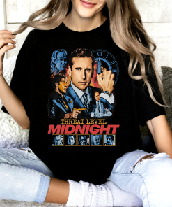 The Office T.h.r.e.a.t Level M.i.d.n.i.g.h.t Retro Vintage…