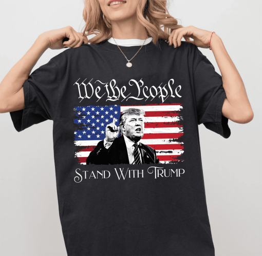 Stand With Trump Merica Shirt