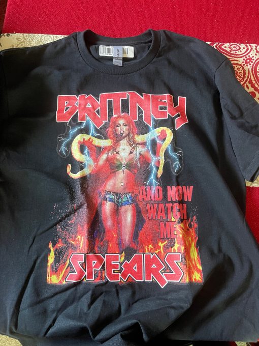 Britney Spears t shirt , Britney pop culture t shirt , Now watch me T Shirt