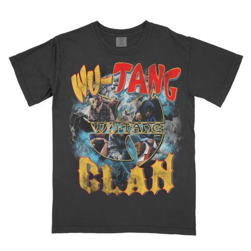 Wu-Tang Clan Jumbo Print T Shirt