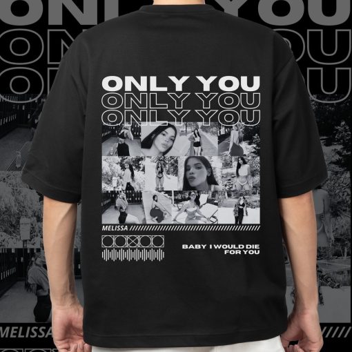 Only You Shirt, Only You Photo Shirt, Girlfriend Collage T-Shirt, Girlfriend Tshirt Only You, Valentines Custom Photo Shirt, Boyfriend Shirt