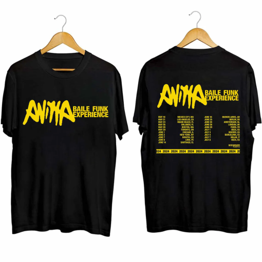 Anitta Baile Funk Experience Tour 2024 Shirt, Anitta Fan Shirt, Anitta 2024 Concert Shirt, Baile Funk Experience 2024 Concert Shirt