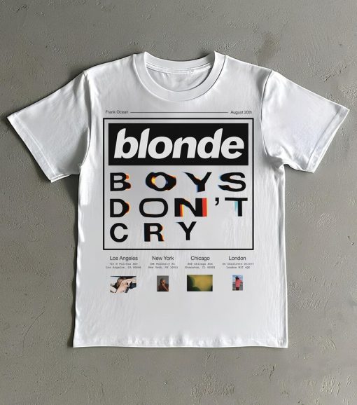 Frank Ocean Boys Dont Cry T shirt, Frank Ocean Graphic Tee, Frank Ocean Merch, Rap Shirt, blond, Frank unisex gift, Frank Concert T-Shirt,