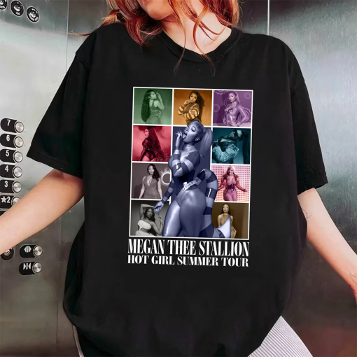 Megan Thee Stallion Sweatshirt, Megan Thee Stallion The Eras Tour T-shirt, Rapper Megan Thee Stallion Tour 2024 Shirt