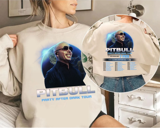 Pitbull – Party After Dark Tour 2024 Shirt, Pitbull Fan Shirt, Pitbull 2024 Concert Shirt, Party After Dark 2024 Concert Shirt