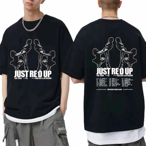 YG 2024 Just Re’d Up Tour Shirt, YG Fan Shirt, Just Re’d Up Tour 2024 Shirt, YG Rap Tee