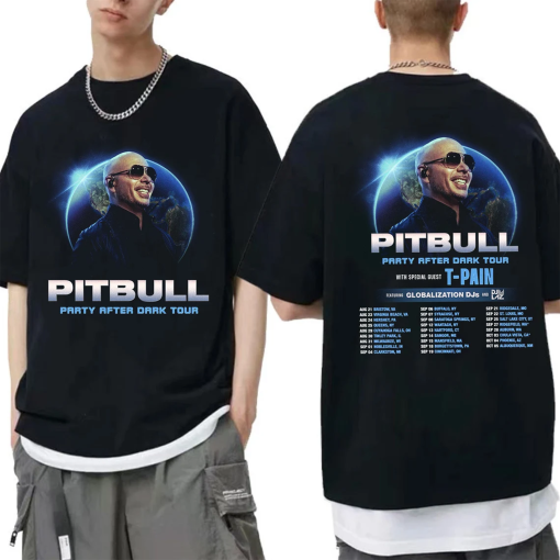 Pitbull – Party After Dark Tour 2024 Shirt, Pitbull Fan Shirt, Pitbull 2024 Concert Shirt, Party After Dark 2024 Concert Shirt