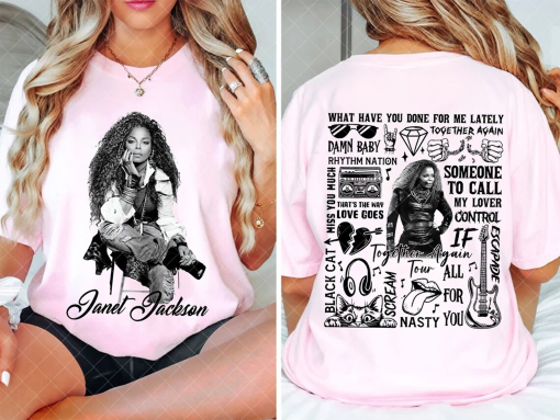 Janet Jackson Concert Tour Shirt, Vintage Janet Jackson Shirt, Funny Janet Jackson Trendy Shirt, Fans Gift 2025