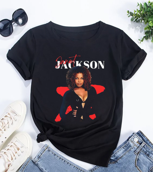 Janet Jackson T-Shirt, Janet Jackson 90s Vintage Tee, Janet Jackson Together Again 2024 Tour, Janet Jackson Fan Gift, Janet Jackson Merch