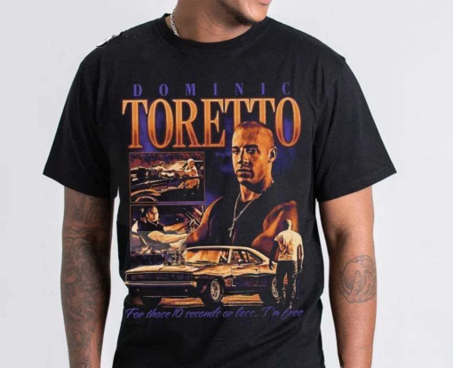 Dominic Toretto Fast And Furious T-Shirt, Fast And Furious Hoodie, Vin Diesel Shirt, Fast X Movie Shirt, Race Car Shirt, Dom Toretto