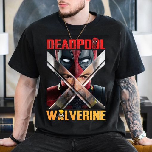 Deadpool and Wolverine Tshirt, Deadpool 3 Movie Shirt, Deadpool & Wolverine Shirt, Hugh Jackman, Deadpool and Wolverine Tee, Wolverine Shirt