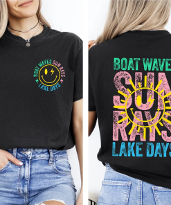 Boat Waves Sun Rays Lake Days Comfort…