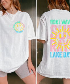 Boat Waves Sun Rays Lake Days Comfort…