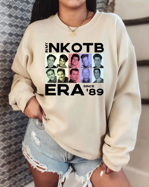 In My New Kids On The Block Era Sweatshirt, New Kids On The Block Shirt, NKOTB TShirt, NKOTB Fan Hoodie, Band Boys Era TShirt, Comfort color