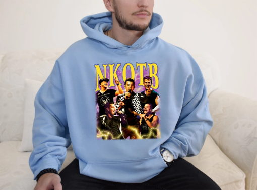 Vintage NKOTB T Shirt Sweatshirt Hoodie, New Kids On The Block Shirt, NKOTB Retro 90s Sweater, Gift For Woman Man Unisex Shirt