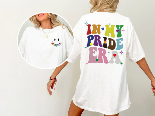 In My Pride Era Comfort Colors Shirt, LGBTQ+ Pride Month Shirt, Proud Ally Shirt, LGBT Shirt, Gay Pride Shirt, Equality Queer Shirt