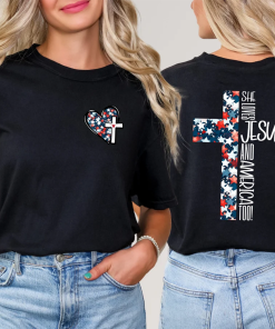 She Loves Jesus And America Too Shirt,…