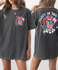 Retro Party in The USA Shirt, Front…