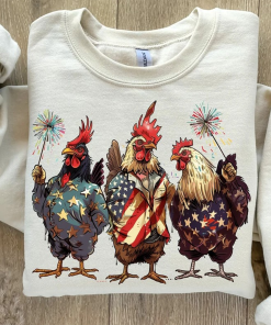 4th of July Chicken Shirt, Fourth of…