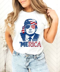 Custom 4th of July Shirt,Trump ‘Merica Shirt,Trump…