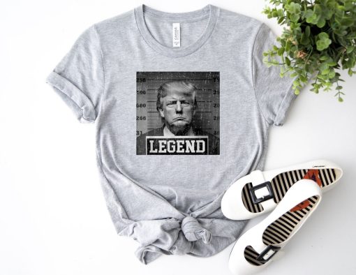 Trump Mugshot Tee, Politcal T-shirt, Donald Trump Shirt, Trump Legend Shirt, Trump’s Tshirt