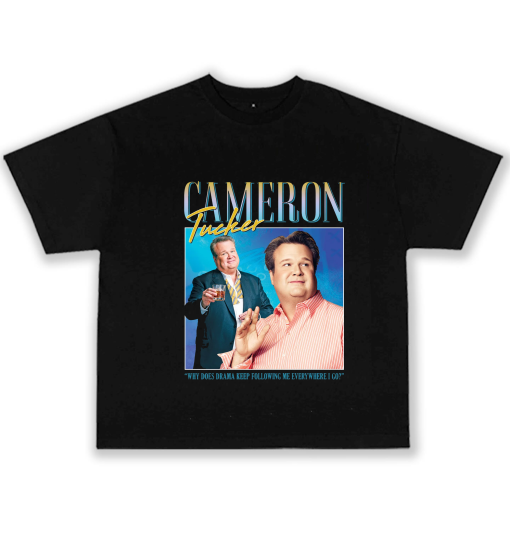 Cameron Tucker Homage T-shirt Top Tee TV Show Funny 90’s Retro Vintage