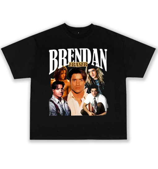 RETRO BRENDAN FRASER Unisex Shirts, Brendan Fraser Vintage Shirt Brendan Fraser Fan Tees Brendan Fraser 90s Sweater Brendan Fraser Merch L03