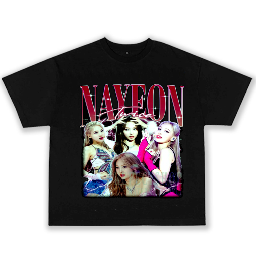 Nayeon Twice, Nayeon Shirt, Nayeon Fan Tees, Nayeon Twice Merch, Nayeon Vintage Shirt, Retro Nayeon Korean Girl Singer Tour, Nayeon Poster