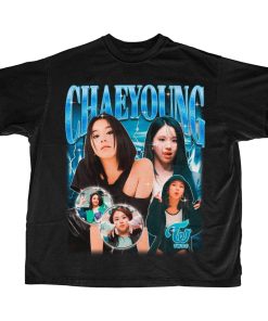 Twice chaeyoung retro bootleg t-shirt, twice shirt,…