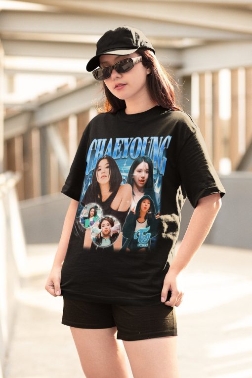 Twice chaeyoung retro bootleg t-shirt, twice shirt, kpop shirt, kpop merch, twice clothing, mina, sana, dahyun, jihyo, nayeon