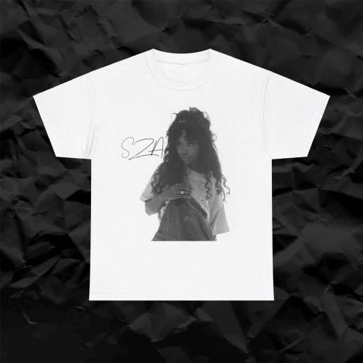 SZA, Sza Graphic Tee, Concert Merch, Rap Shirt, SOS, sza unisex gift, Concert T Shirt, Music R&B Singer Rapper Shirt, Unisex Cotton Tee