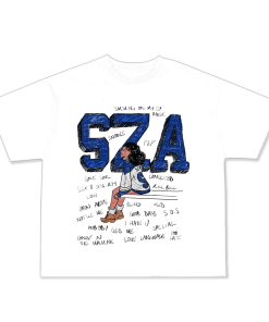 Limited Sza Sos Album Tshirt Sza Tshirt…