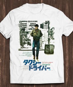 Japanese Taxi Driver Film Poster Tee Top…