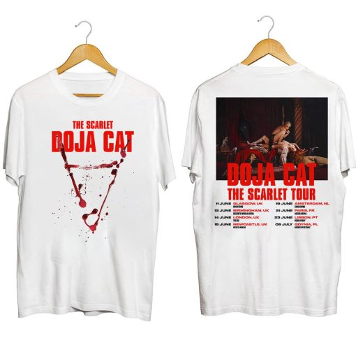 Doja Cat The Scarlet Tour 2024 Shirt, Doja 2 Sides Tour shirt, Doja Cat 2024 Cocnert Shirt, Doja Cat Fan Gift Shirt, The Scarlet Tour Merch