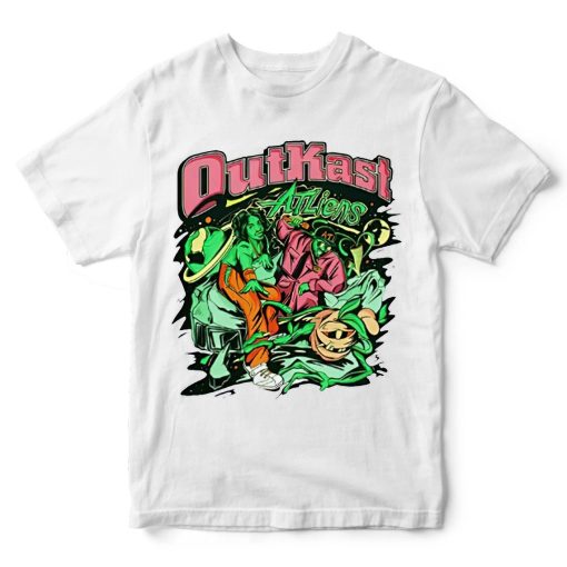 Artwork Outkast AtLiens Green Unisex T-Shirt