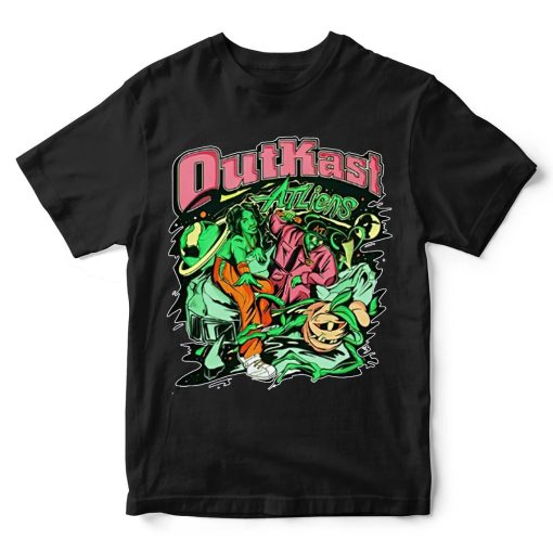 Artwork Outkast AtLiens Green Unisex T-Shirt