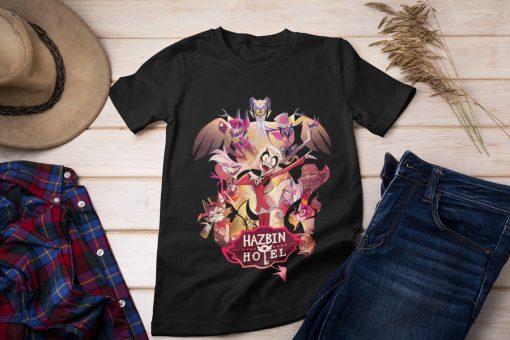 Hazbin Hotel t-shirt Hazbin Hotel tee anime Hazbin Hotel shirt Japanese anime t-shirt manga anime t-shirt