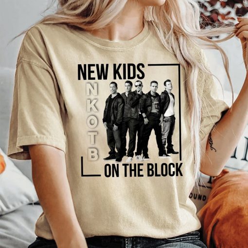 NKOTB Shirt New Kids On the Block NKOTB Group Concert Mixtape Tour Blockhead