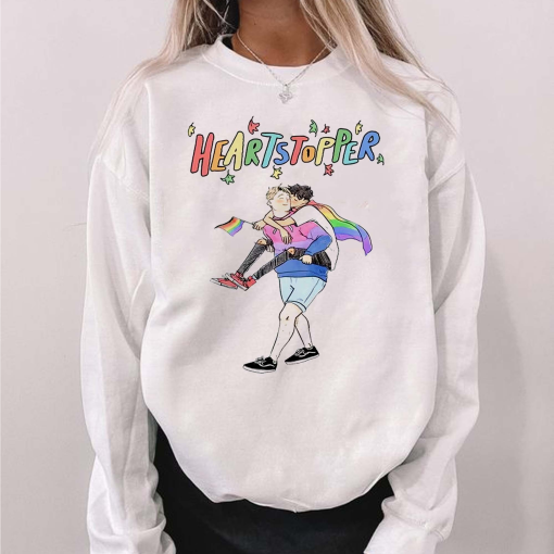 Heartstopper Nick And Charlie LGBT Sweatshirt