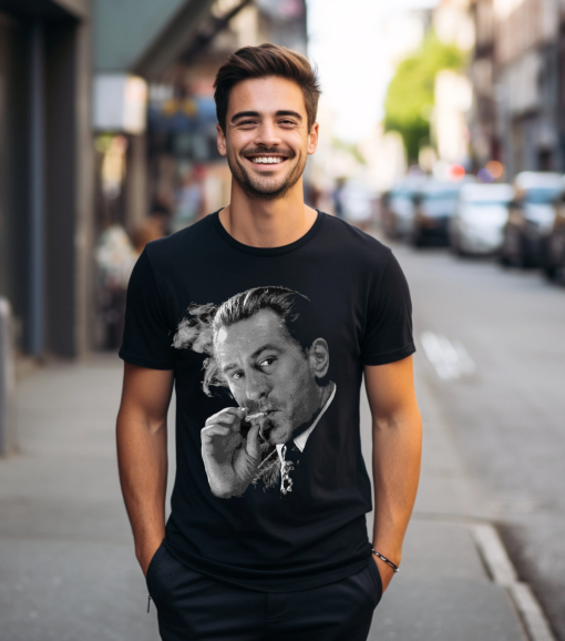 Goodfellas Robert De Niro Jimmy Conway Smoking T-Shirt