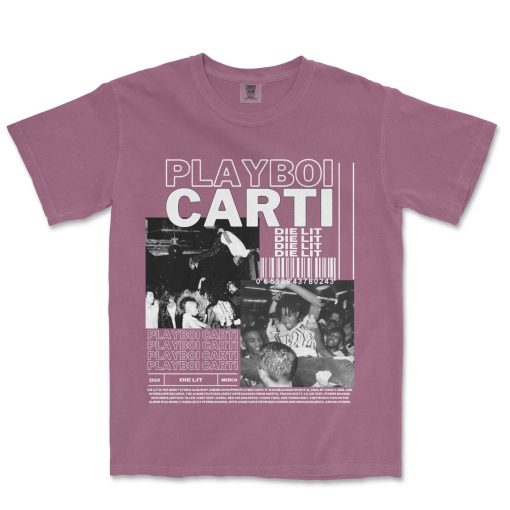 Vintage Playboi Carti Shirt, Playboi Carti merch, Playboi Carti – Die Lit Poster Graphic tshirt