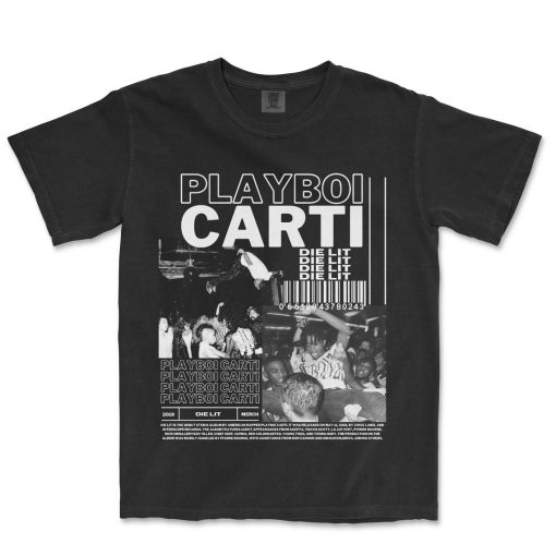 Vintage Playboi Carti Shirt, Playboi Carti merch, Playboi Carti – Die Lit Poster Graphic tshirt