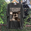 5SOS Double Side Shirt, 5SOS Shirt, 5SOS Starry Night Shirt, 5SOS Merch, 5SOS Shirt, 5 Seconds Of Summer Fan Shirt