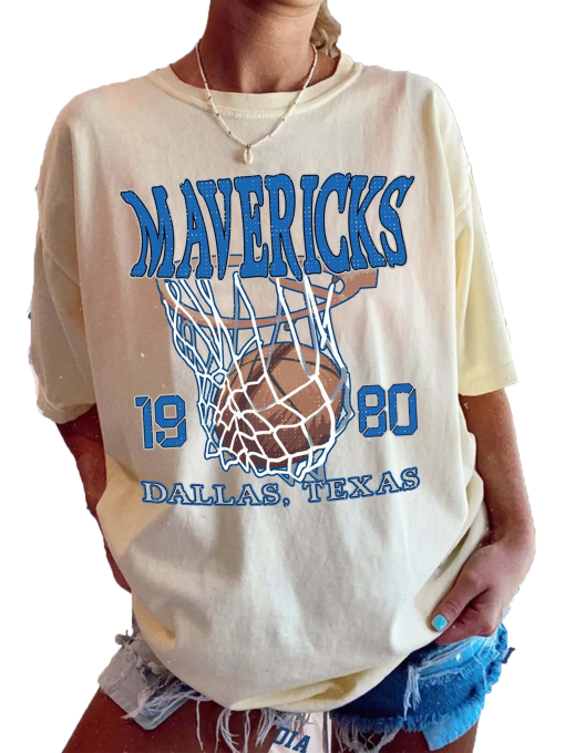 Mavericks Shirt, Mavericks Basketball Sweatshirt, Dallas Basketball Shirt, Mavericks Fan Gift, Mavericks Team T-Shirt