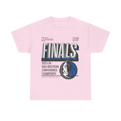 Dallas Mavericks 2023-2024 Finals T-Shirt – Western Conference Champions Locker Room Tee